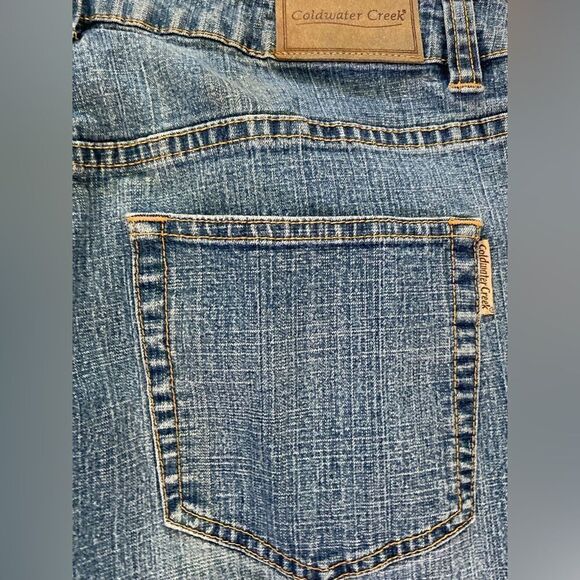 Arden B Vintage Y2K Embroidered Straight Leg Jeans Size 2 Floral Denim - Picture 8 of 9